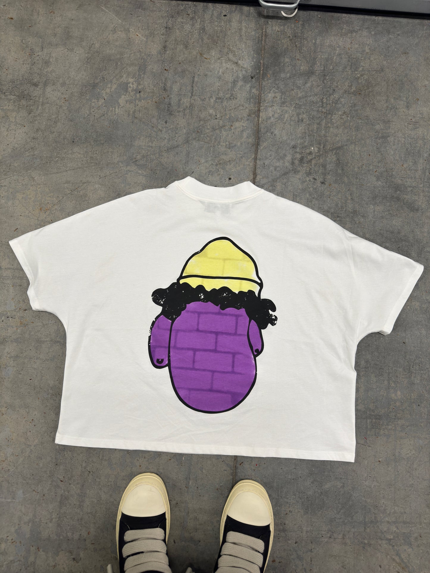 Gold Grillz Guzman white T-shirt after back to school Sale